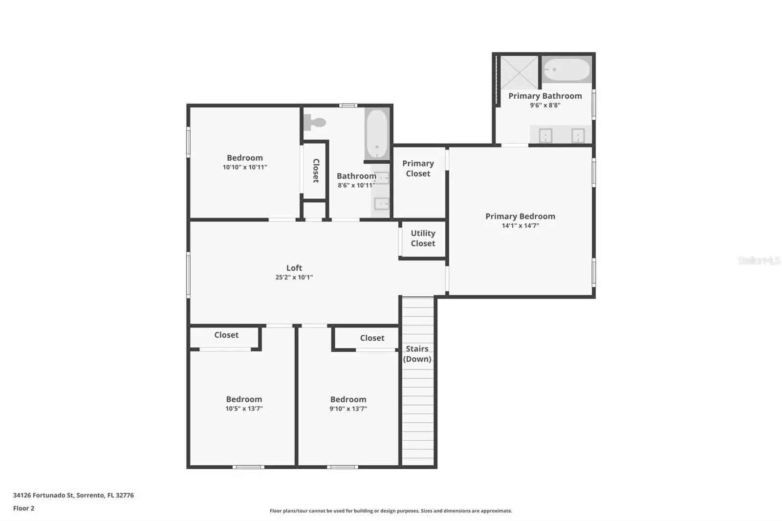 Floor plan - second floor