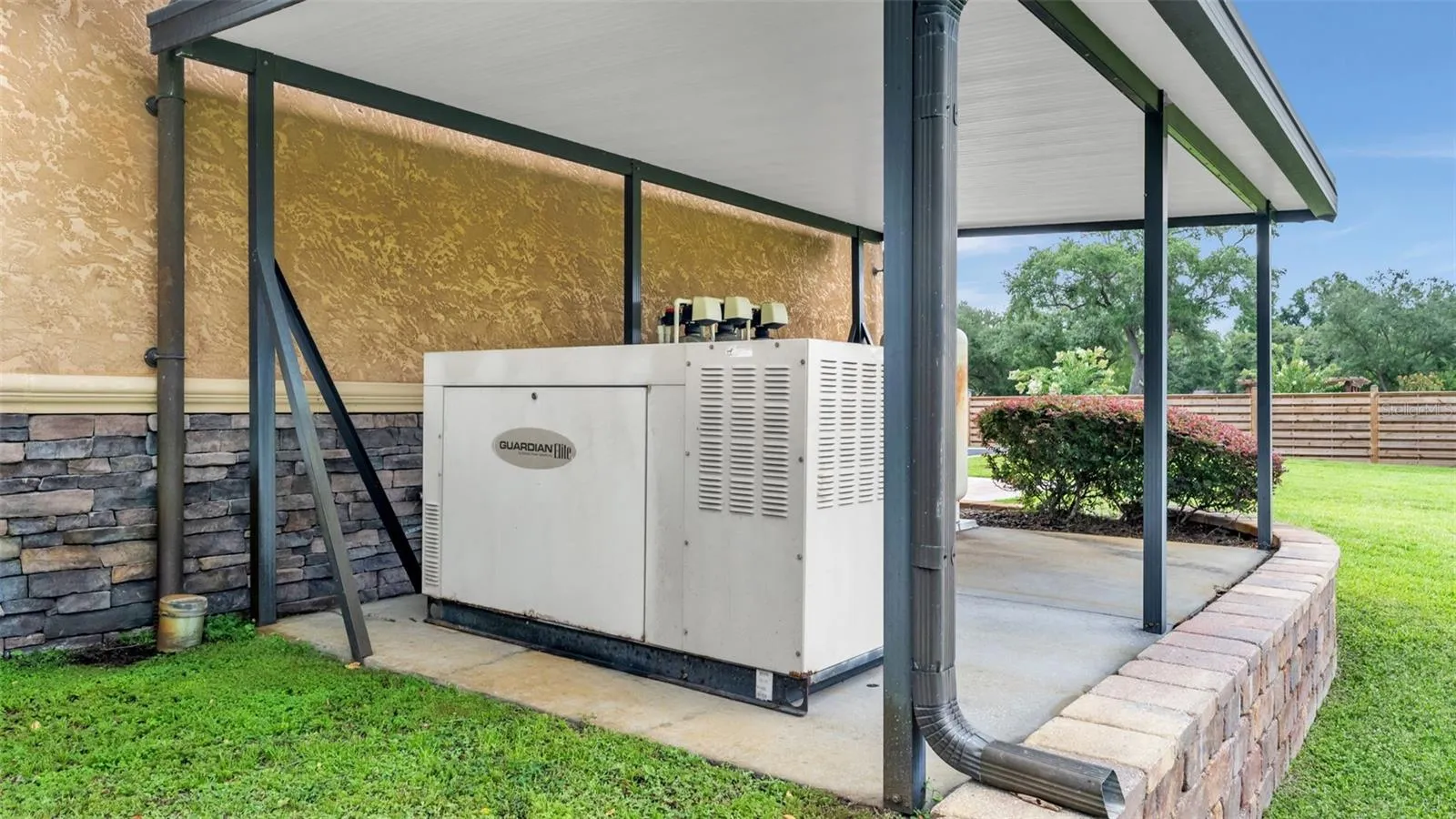 Generac - Whole house generator, Well equipment, Pressure tank, and Filtration system