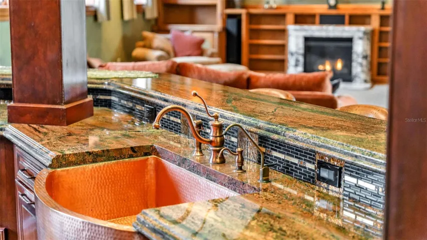 STUNNING Hammered Copper sinks & Hardware.