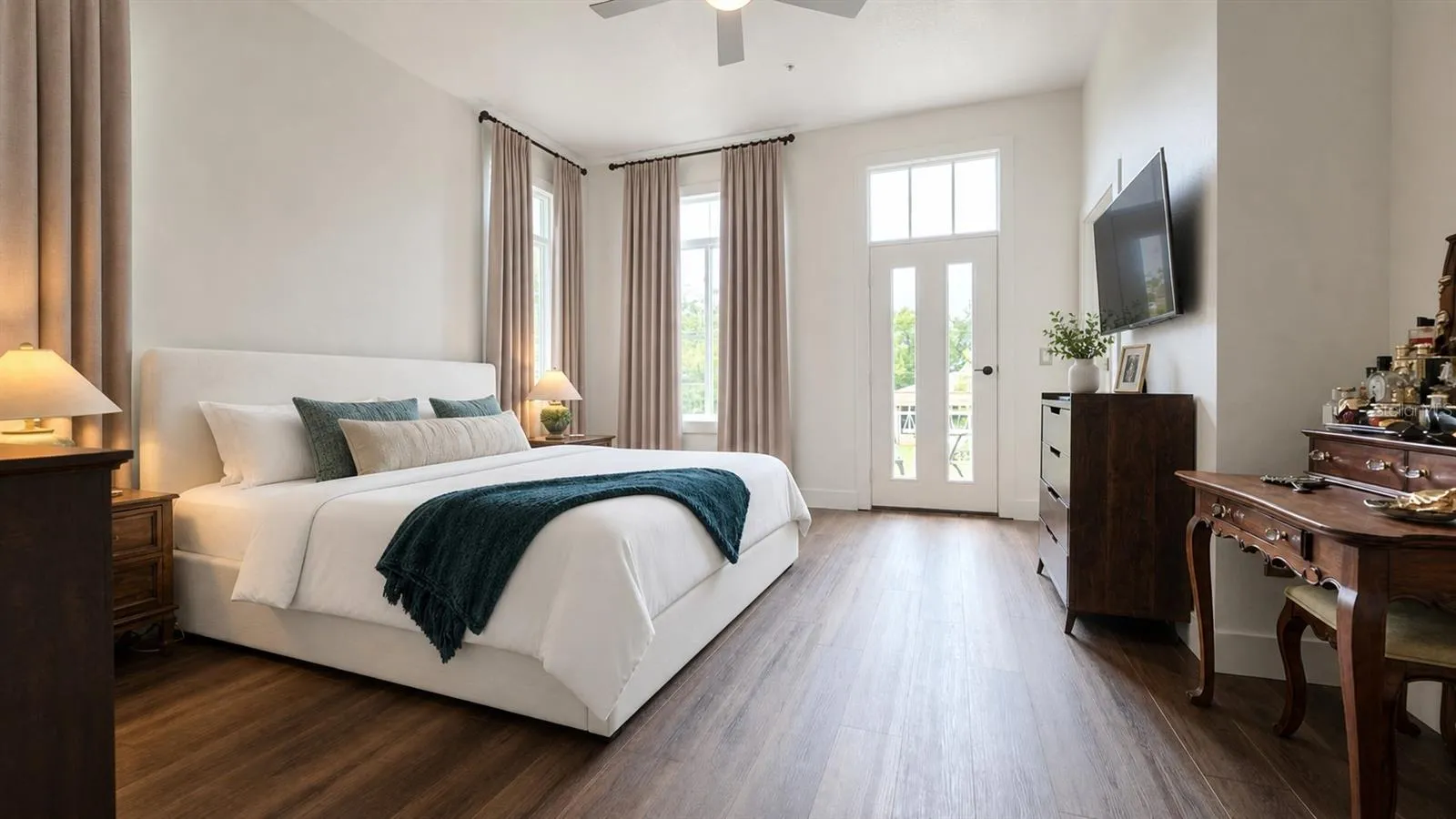 Master Bedroom and Balcony Doors