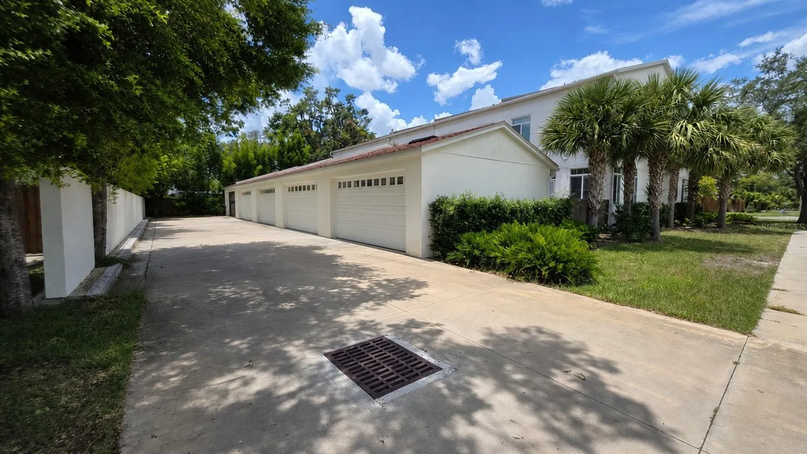 Driveway to Garages