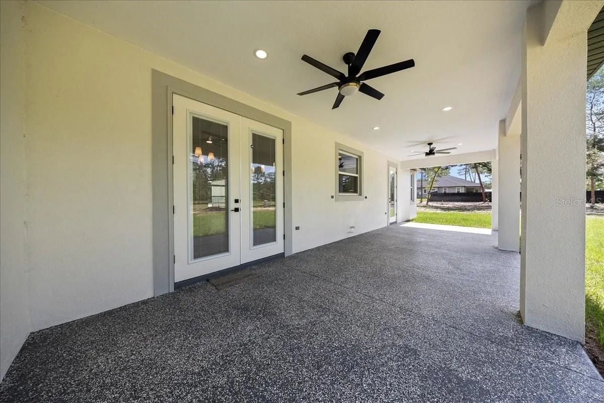 Covered Patio