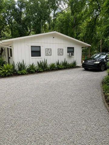 Front view and Parking