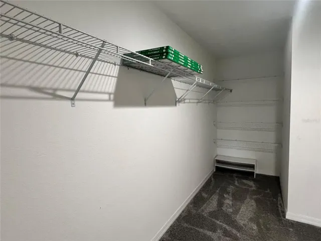 Primary bedroom huge walk-in-closet