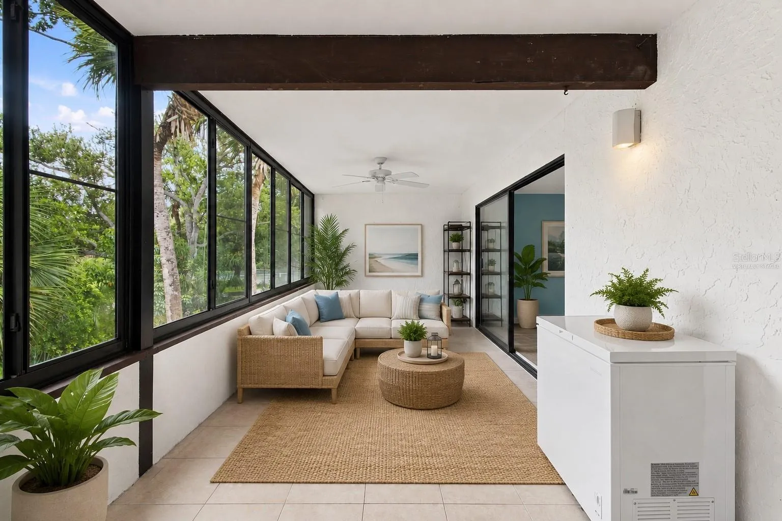 Porch Virtually Staged