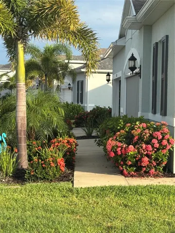Front of Villa