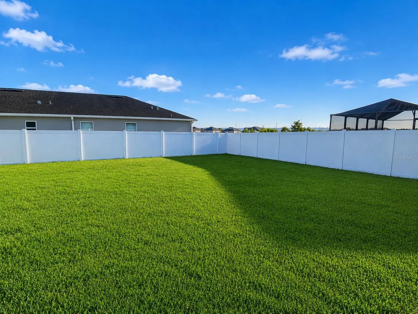 Fenced Backyard