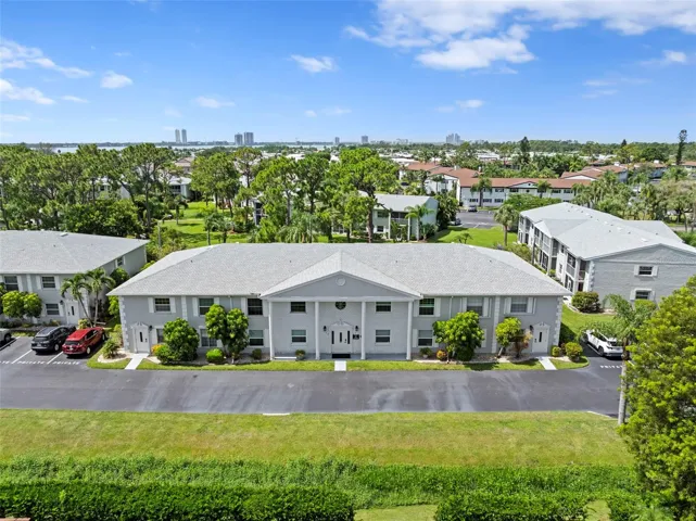 Aerial View of Condo Building