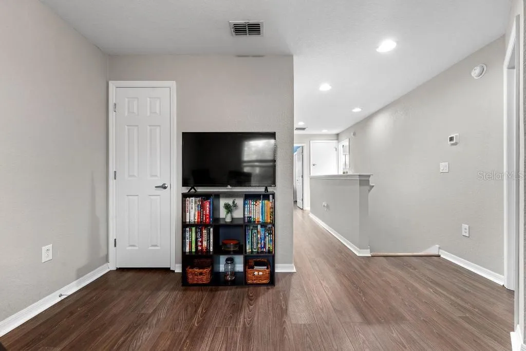closet in the loft space