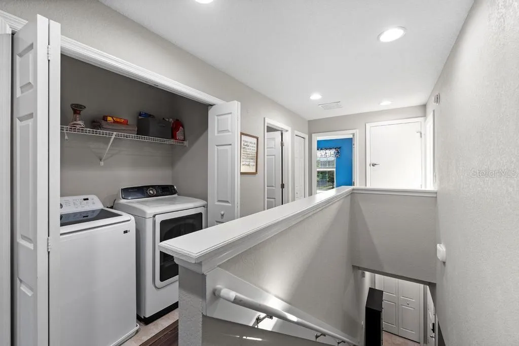 2nd floor washer and dryer