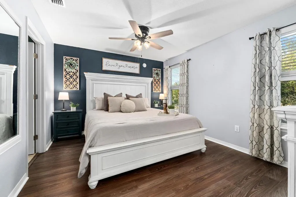 primary bedroom with ensuite