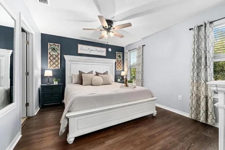 primary bedroom with ensuite