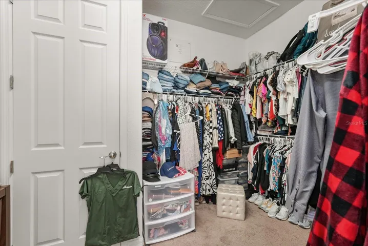 Walk in Closet in Primary Bedroom