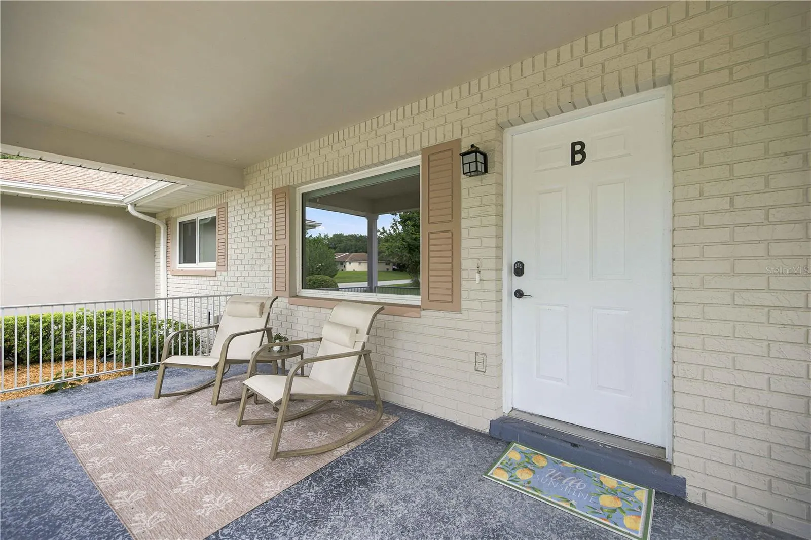 Covered porch