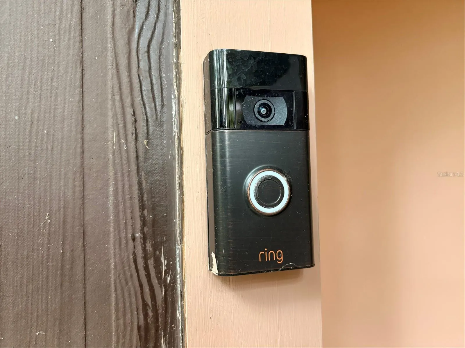 Ring camera by backdoor