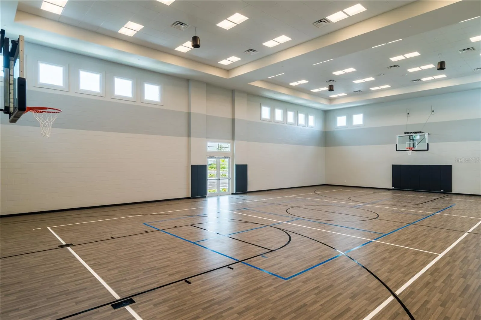 Indoor Basketball/Volleyball Court