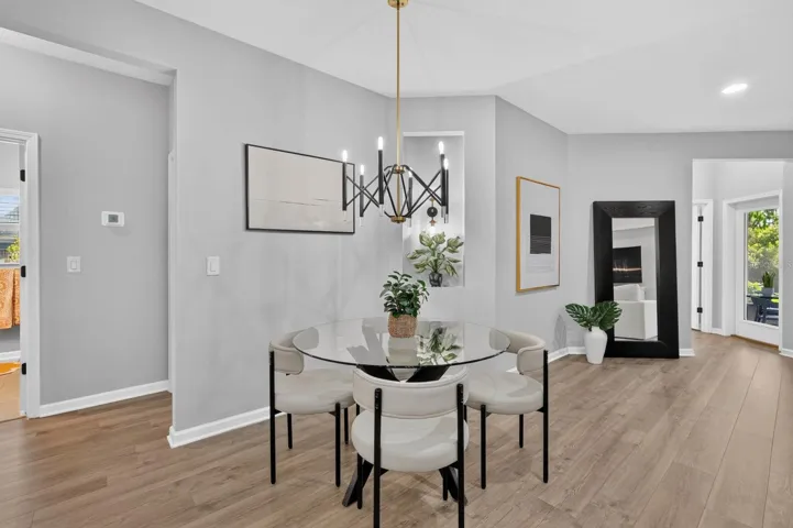 Dining area