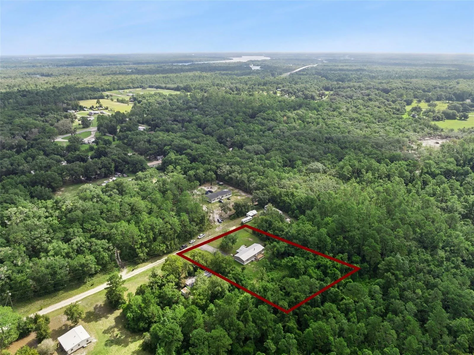 Aerial Lot lines