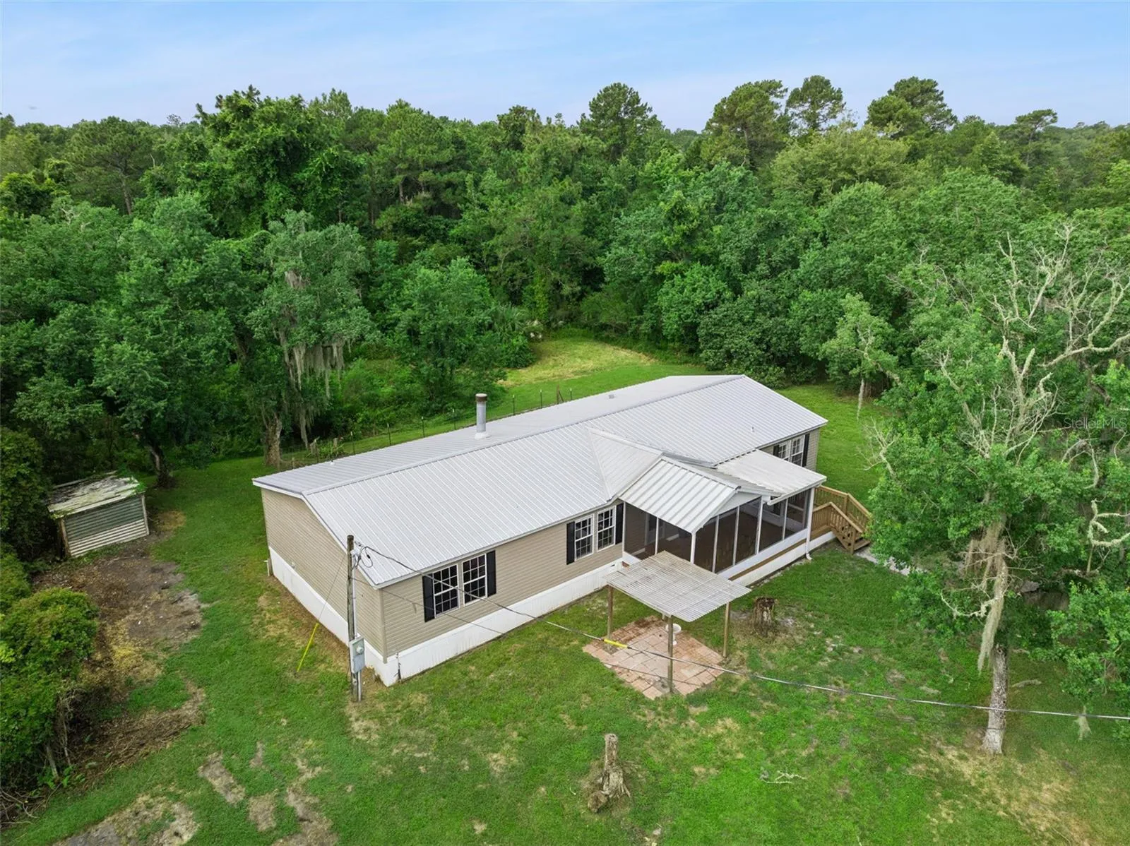 Aerial House view