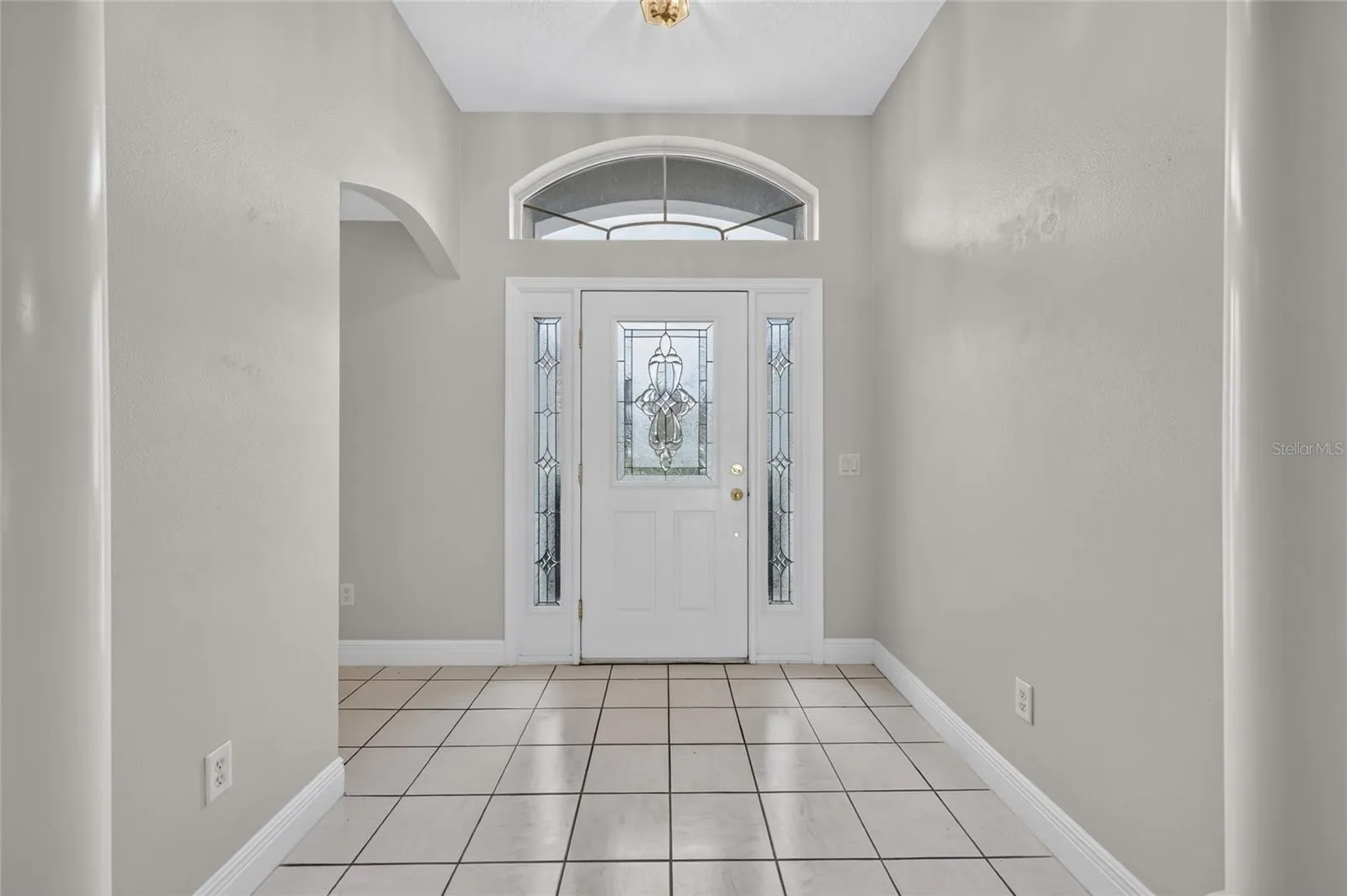 Front Door with Custom Glass
