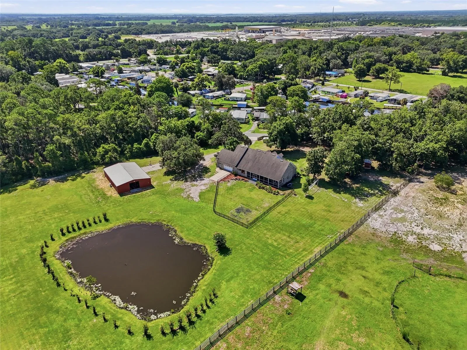 Private Spring Fed Pond