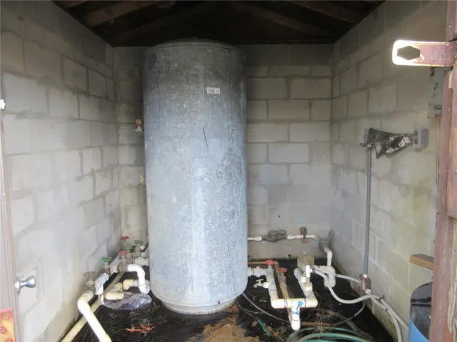 Previous Water System (Not in use)