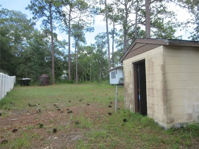 Concrete Block Shed
