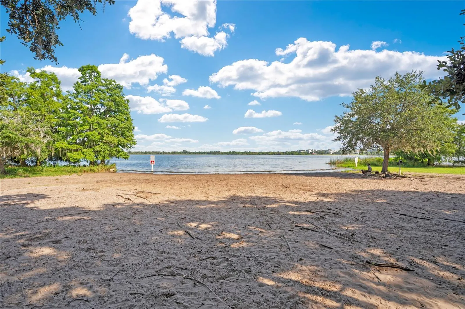 Lake Baldwin at dog park