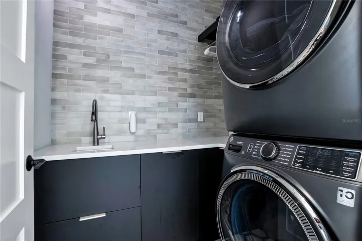 Dedicated laundry room