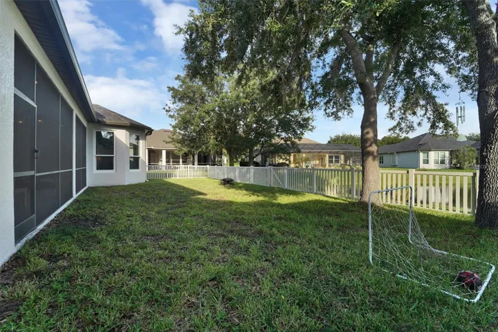 Fenced Backyard