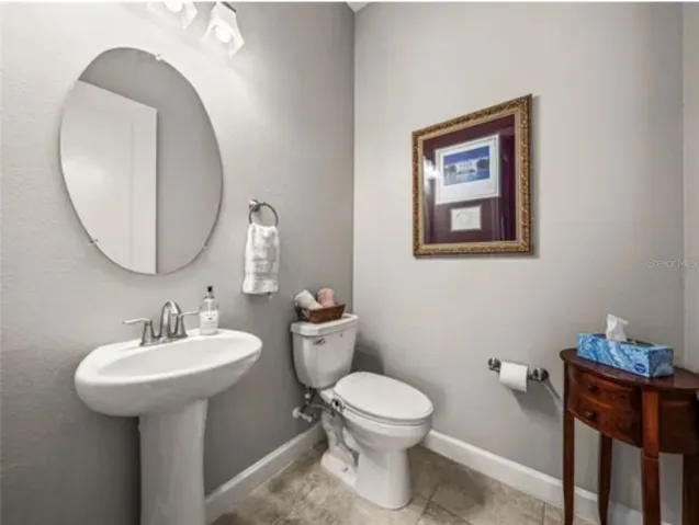 Convenient Half Bath