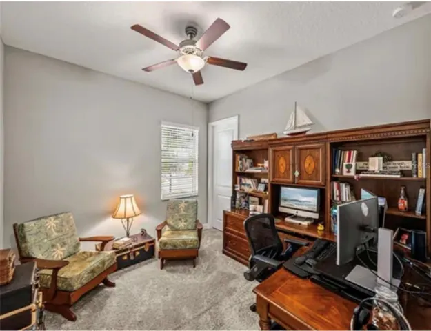 Third Bedroom, currently used as an office