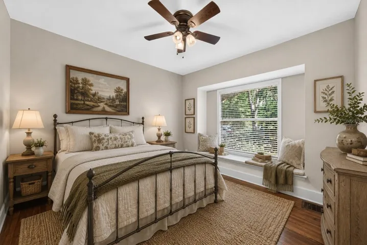 Virtually Staged Bedroom 4