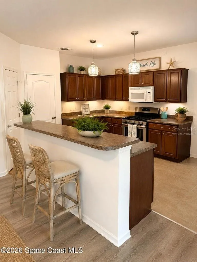Virtually Staged Kitchen