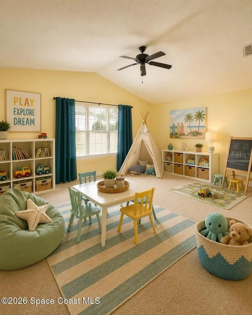 Virtually Staged Bonus Room