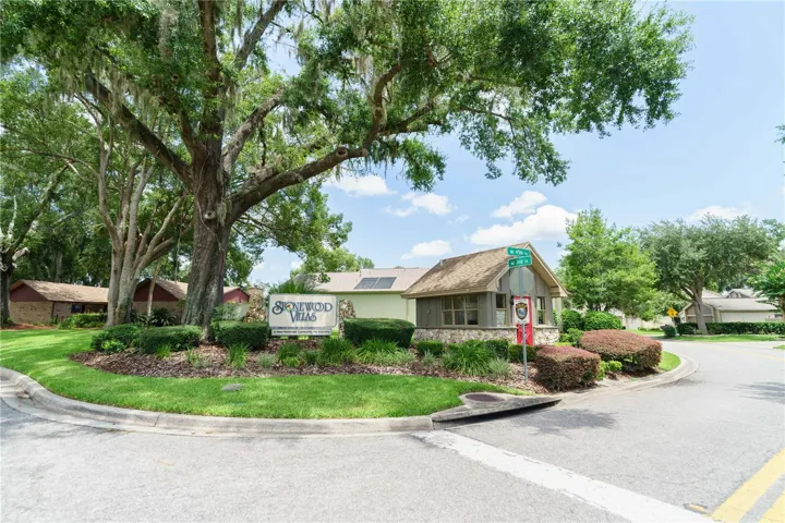 Entrance to community