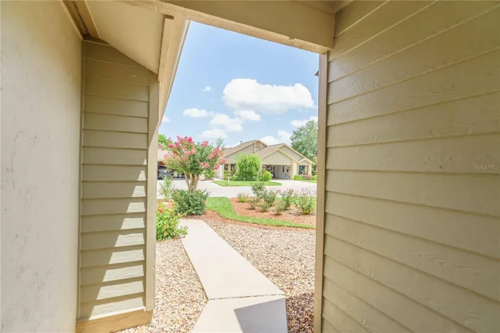 View from front door