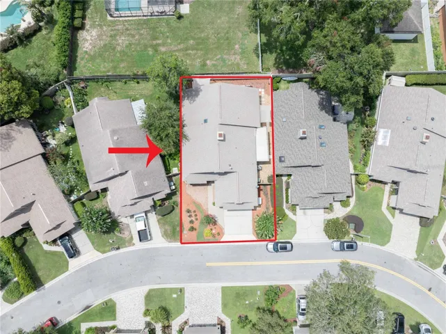 Aerial of property