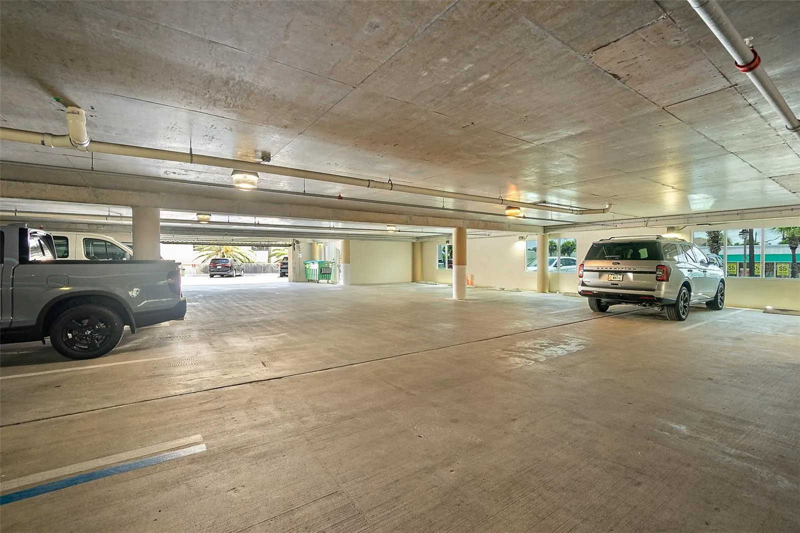 Underground parking garage
