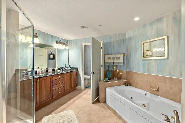 Spa-inspired bathroom