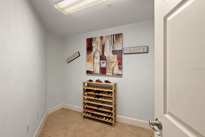 Interior storage room