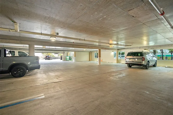 Underground parking garage