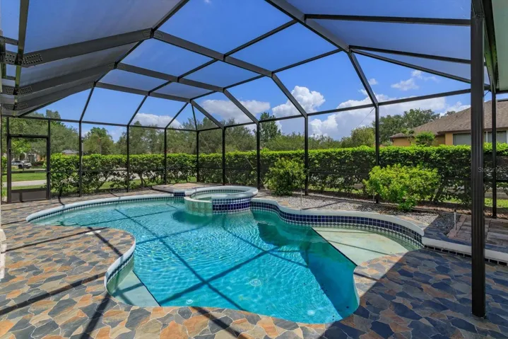 pool and spa