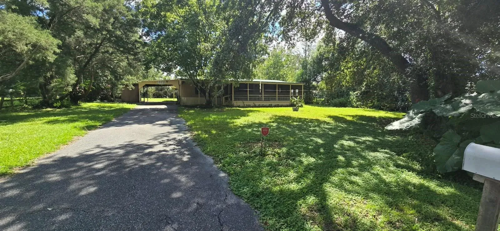 View from the street.