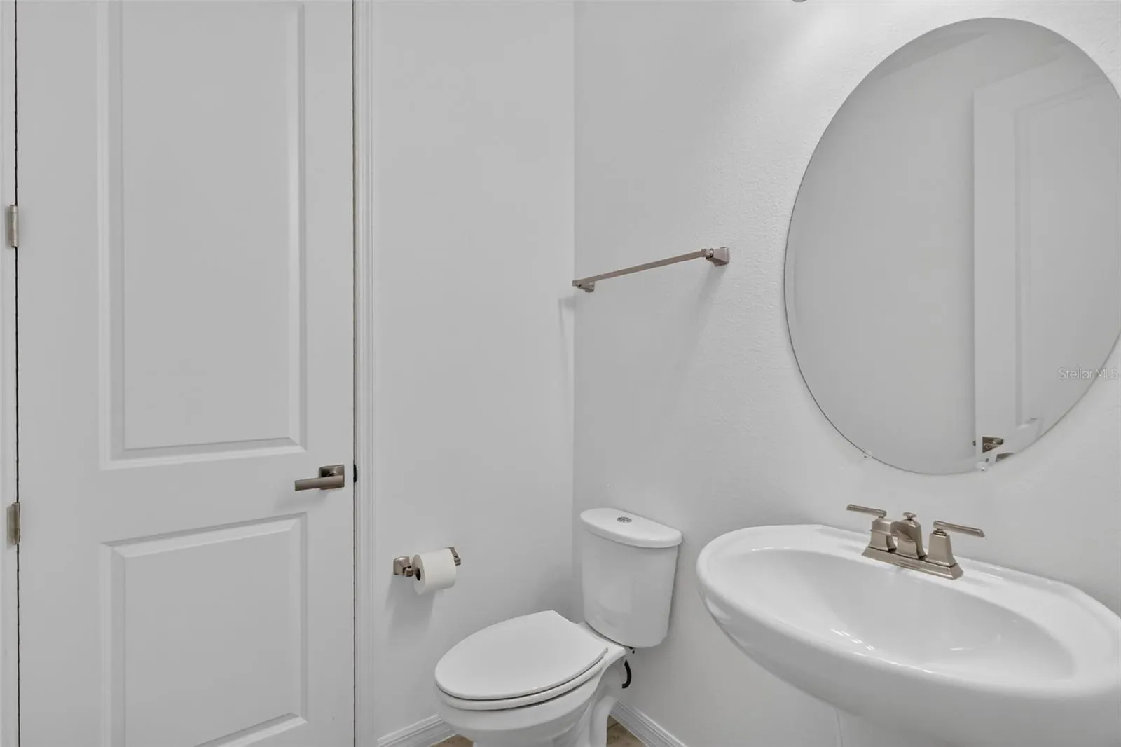 Upstairs Half Bathroom w/ Storage Closet
