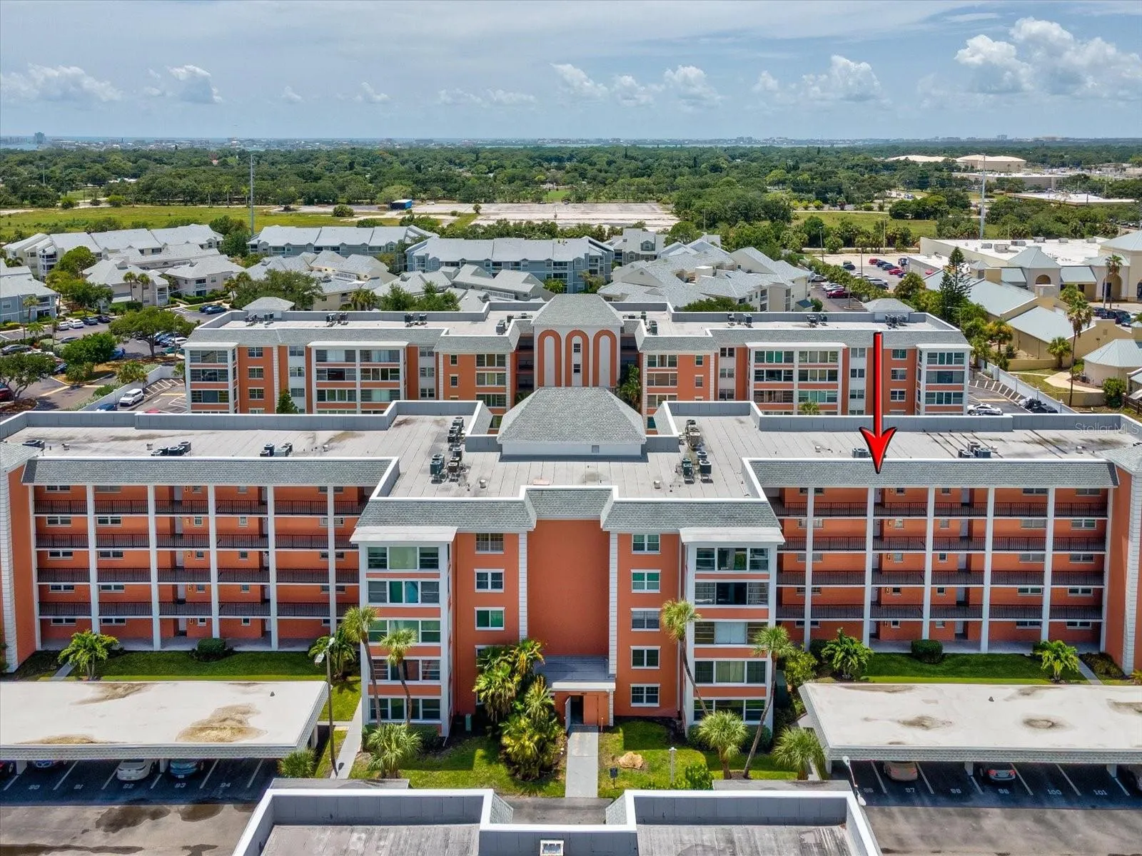 FRONT VIEW - UNIT 503 (TOP FLOOR)