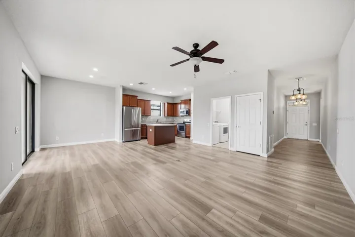 Family room from the primary suite
