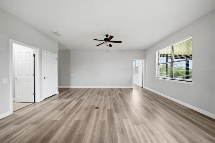 Family room from the kitchen