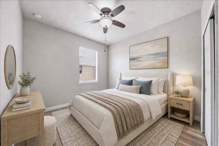 Bedroom #3 - virtually staged