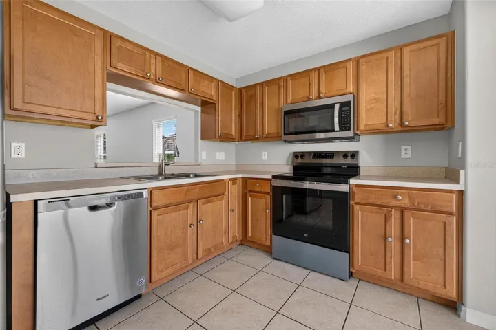 Kitchen with Stainless Steel Appliances